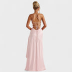 Samira - vestido maxi rosa