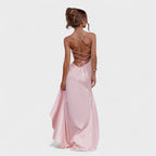 Samira - vestido maxi rosa