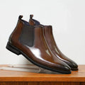 Pedro - Botines Chelsea de Cuero Italiano
