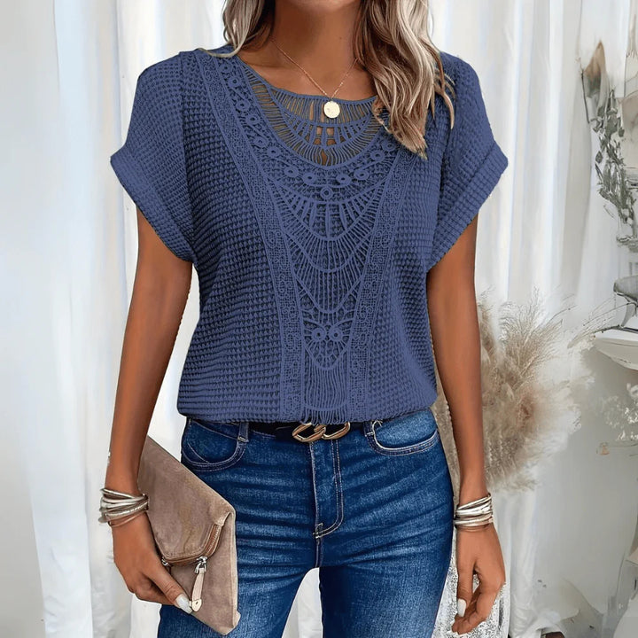 Sofia | Elegante Top de Renda