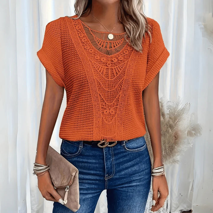 Sofia | Elegante Top de Renda