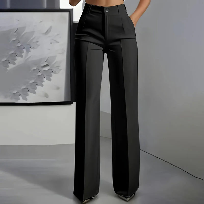 Sofía | Pantalones de traje de cintura alta para mujer