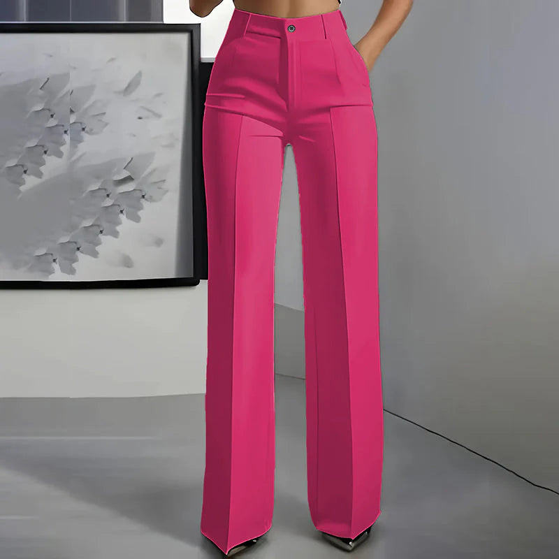 Sofía | Pantalones de traje de cintura alta para mujer