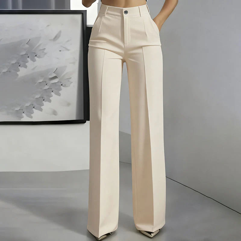 Sofía | Pantalones de traje de cintura alta para mujer