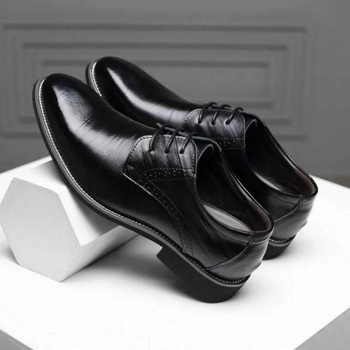 Tomás | Zapatos Oxford De Cuero Hombre Con Cordones
