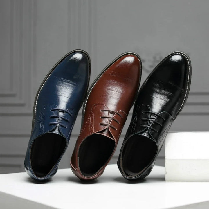 Tomás | Zapatos Oxford De Cuero Hombre Con Cordones