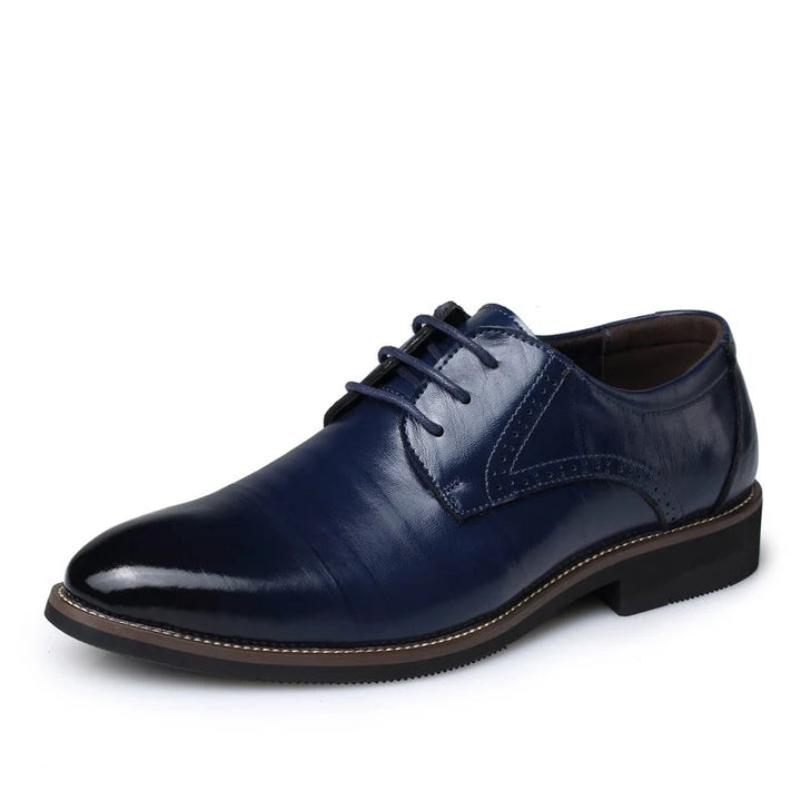 Tomás | Zapatos Oxford De Cuero Hombre Con Cordones