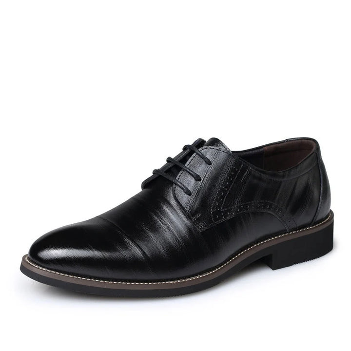 Tomás | Zapatos Oxford De Cuero Hombre Con Cordones