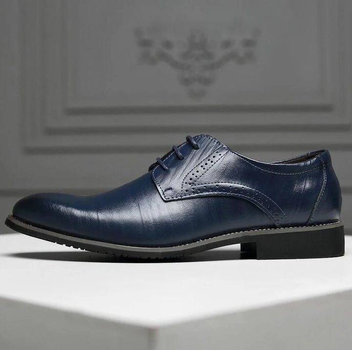 Tomás | Zapatos Oxford De Cuero Hombre Con Cordones