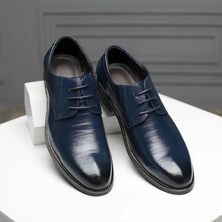 Tomás | Zapatos Oxford De Cuero Hombre Con Cordones