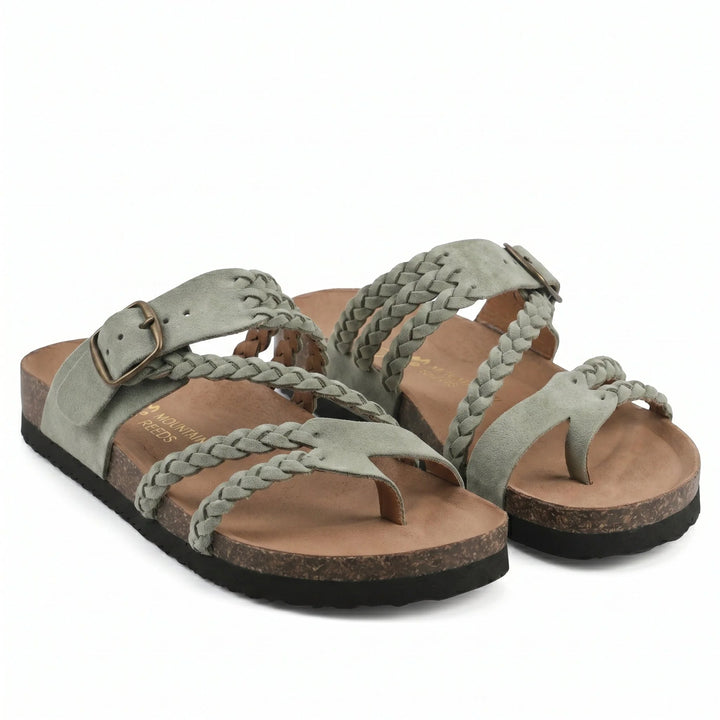 Agnes - Sandalias Bio Con Tiras Trenzadas