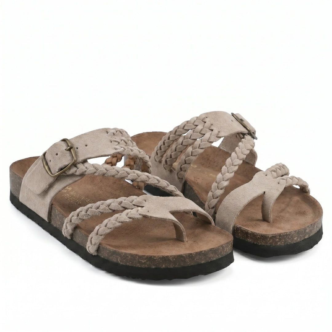 Agnes - Sandalias Bio Con Tiras Trenzadas
