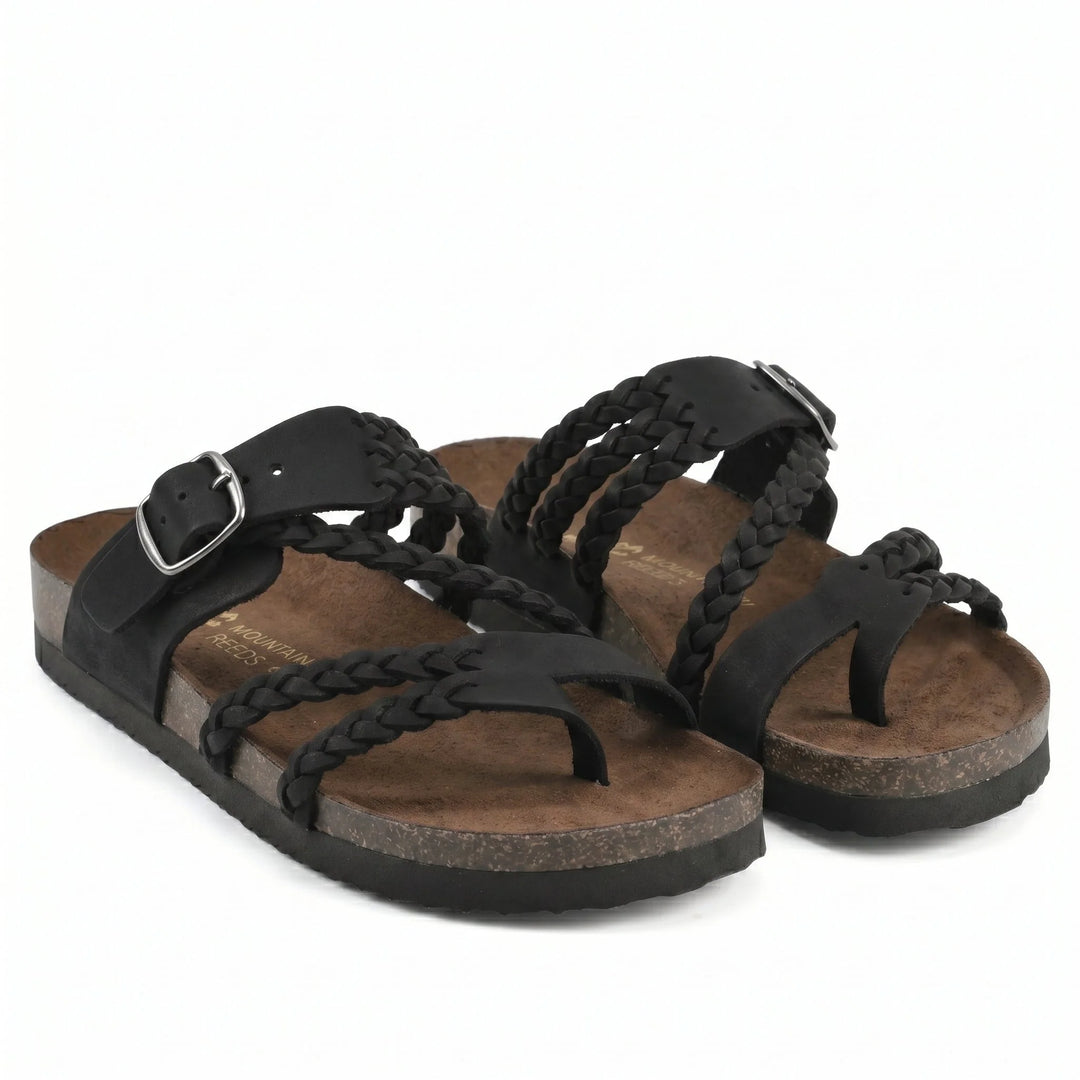 Agnes - Sandalias Bio Con Tiras Trenzadas