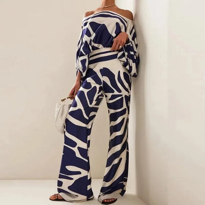 Sofia - Conjunto De Moda Elegante De Dos Piezas Para Mujer