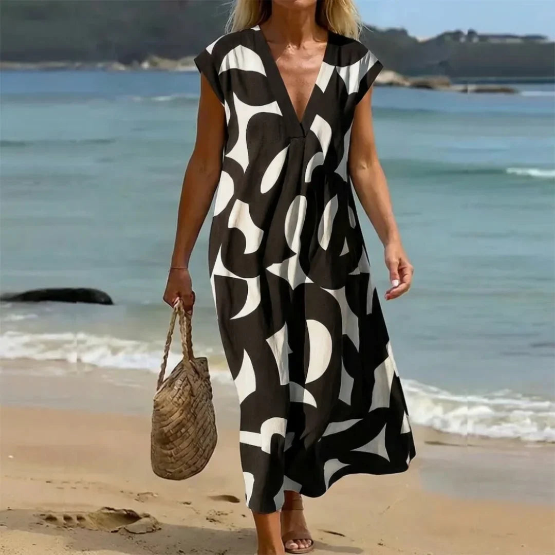 Valéria | Vestido Com Detalhes Vazados