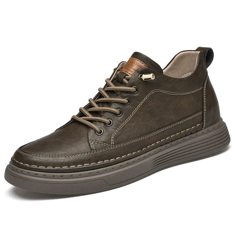 Zenon | zapatillas casual de piel